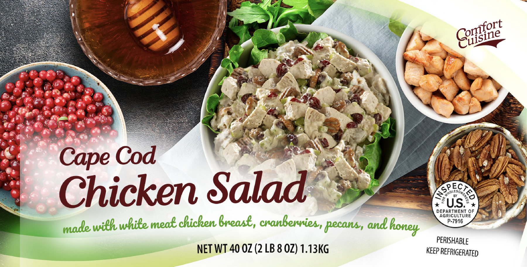 comfort cuisine cape cod chicken salad